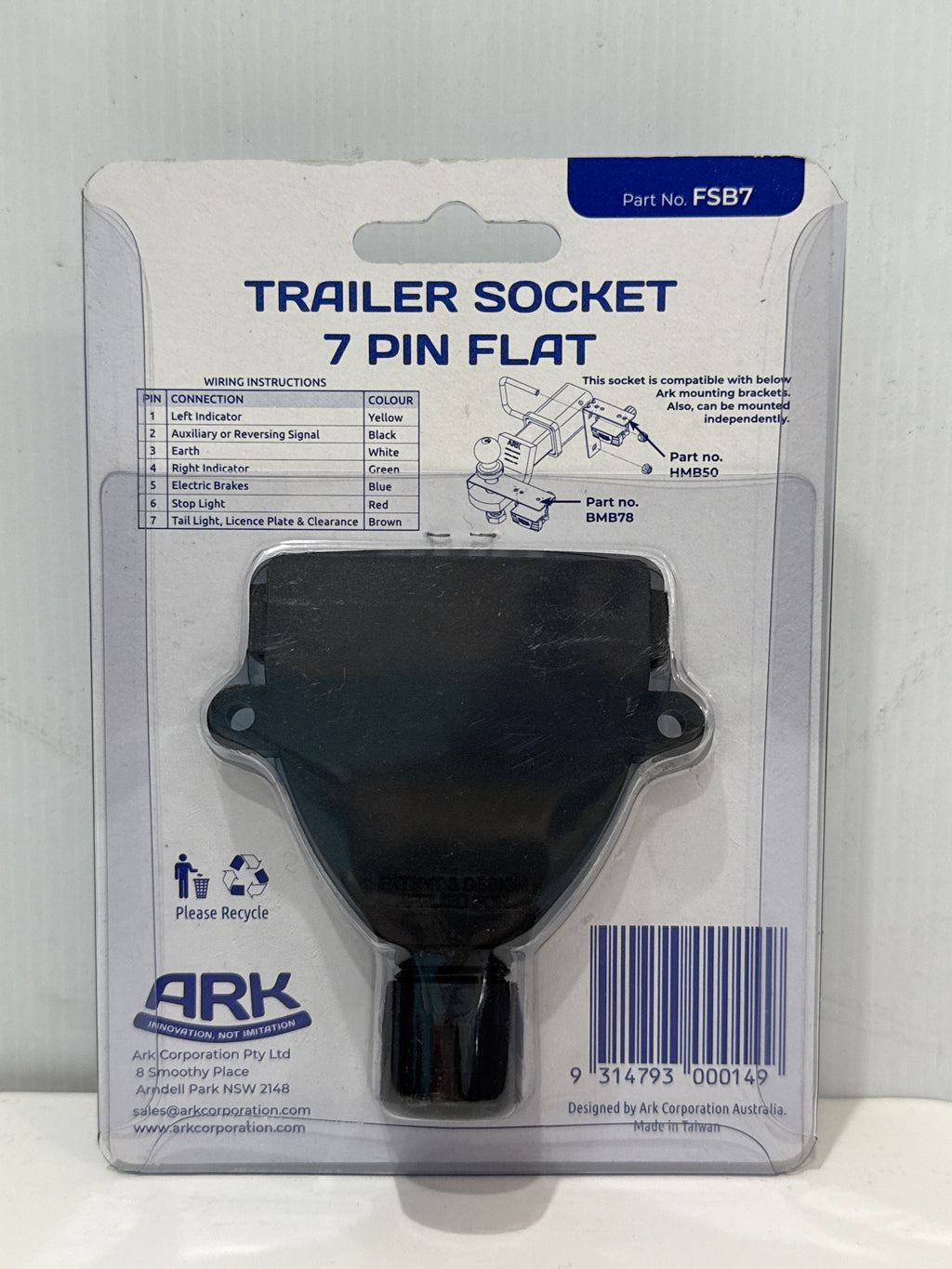 Trailer Socket - FSB7