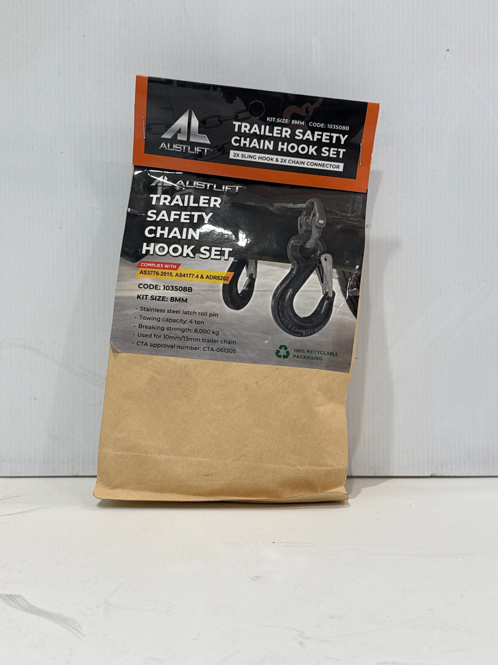 Trailer Safety Chain Hook Set - 103508
